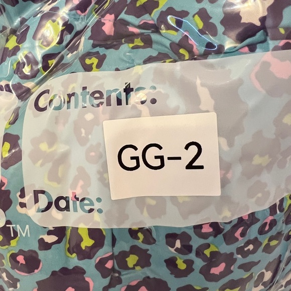 Pink Platinum Girls Hooded Leopad Print Jacket Coat Blue Purple Size 6X - Picture 10 of 11